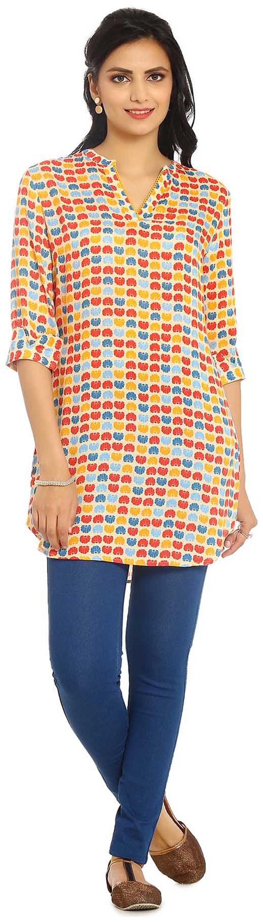 

Soch Women Printed Regular tunic - Multi