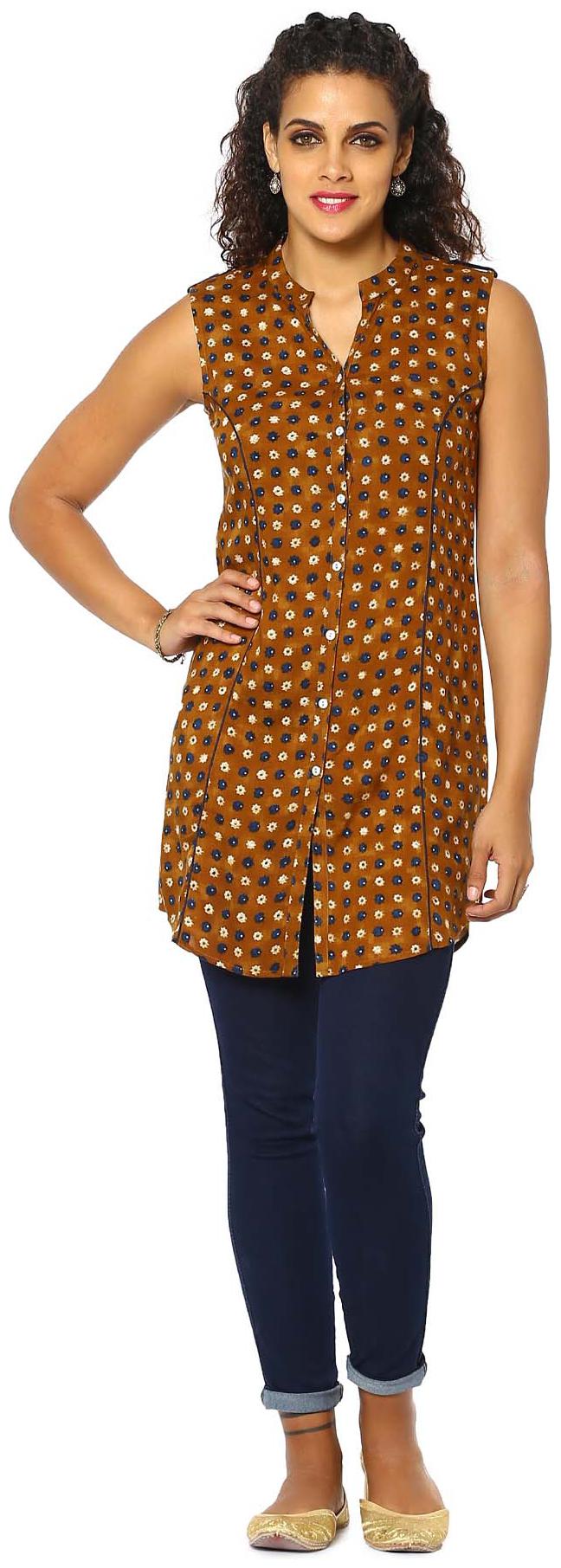 

Soch Women Floral Regular tunic - Brown