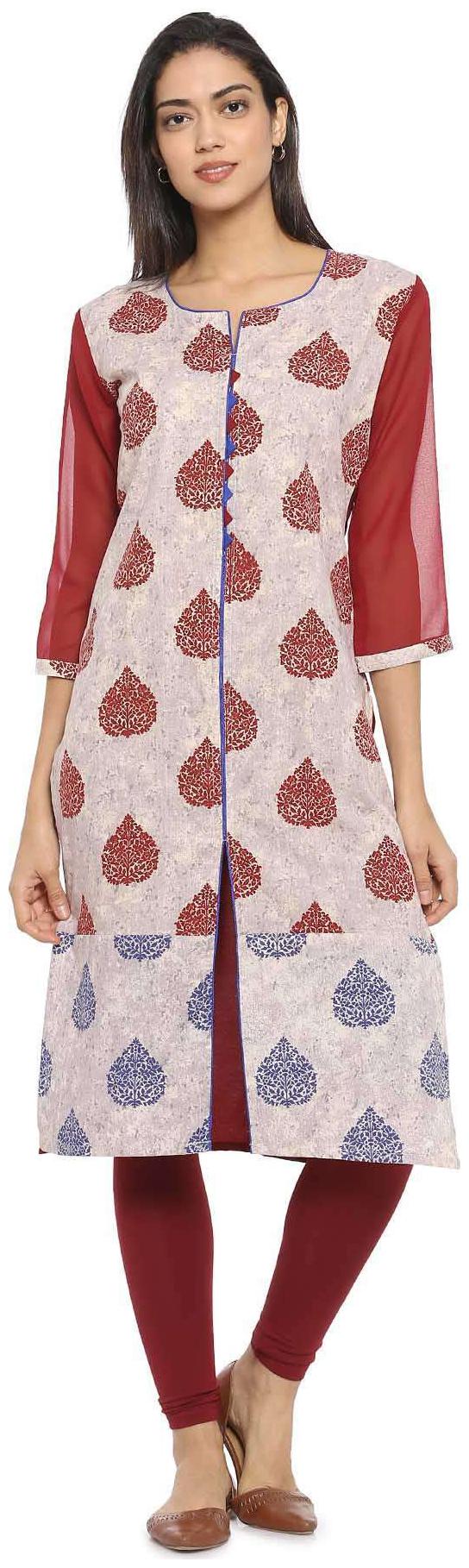 

Soch Women Multi Printed Straight Kurta