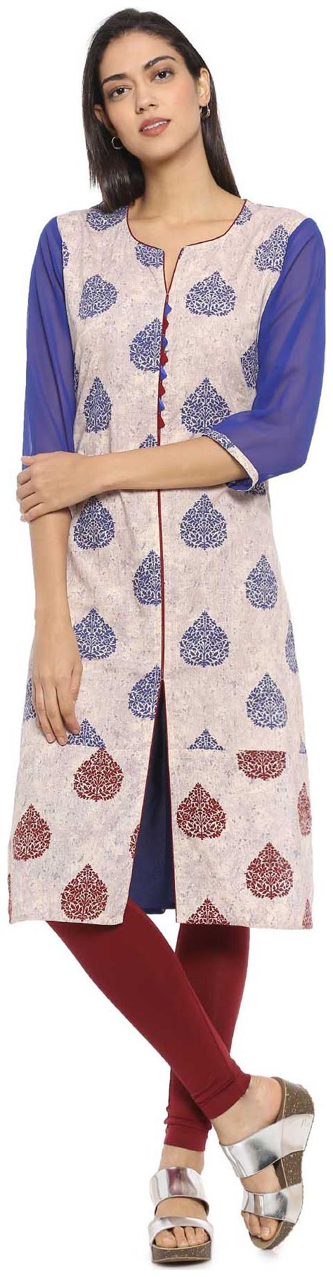 

Soch Women Multi Printed Straight Kurta