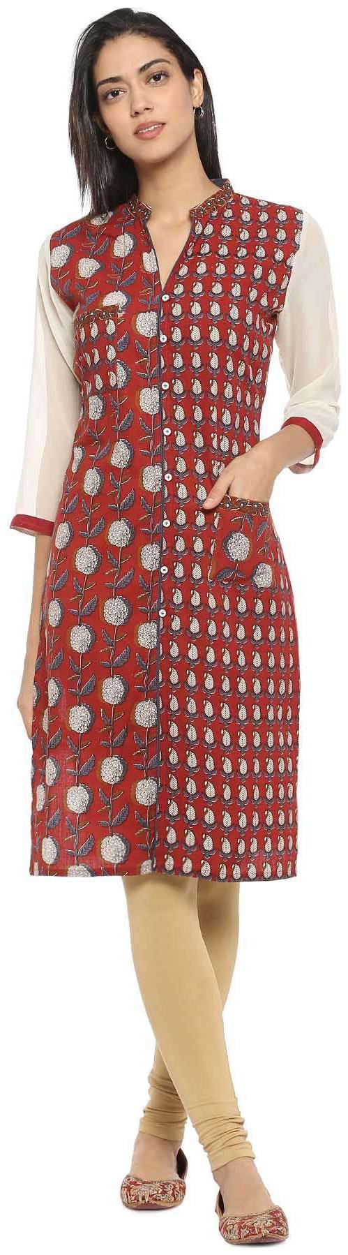 

Soch Women Multi Floral Straight Kurta