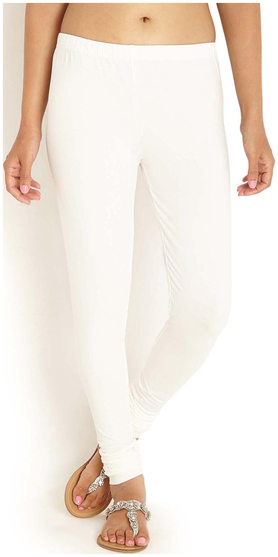

Soch Cotton Churidar - White