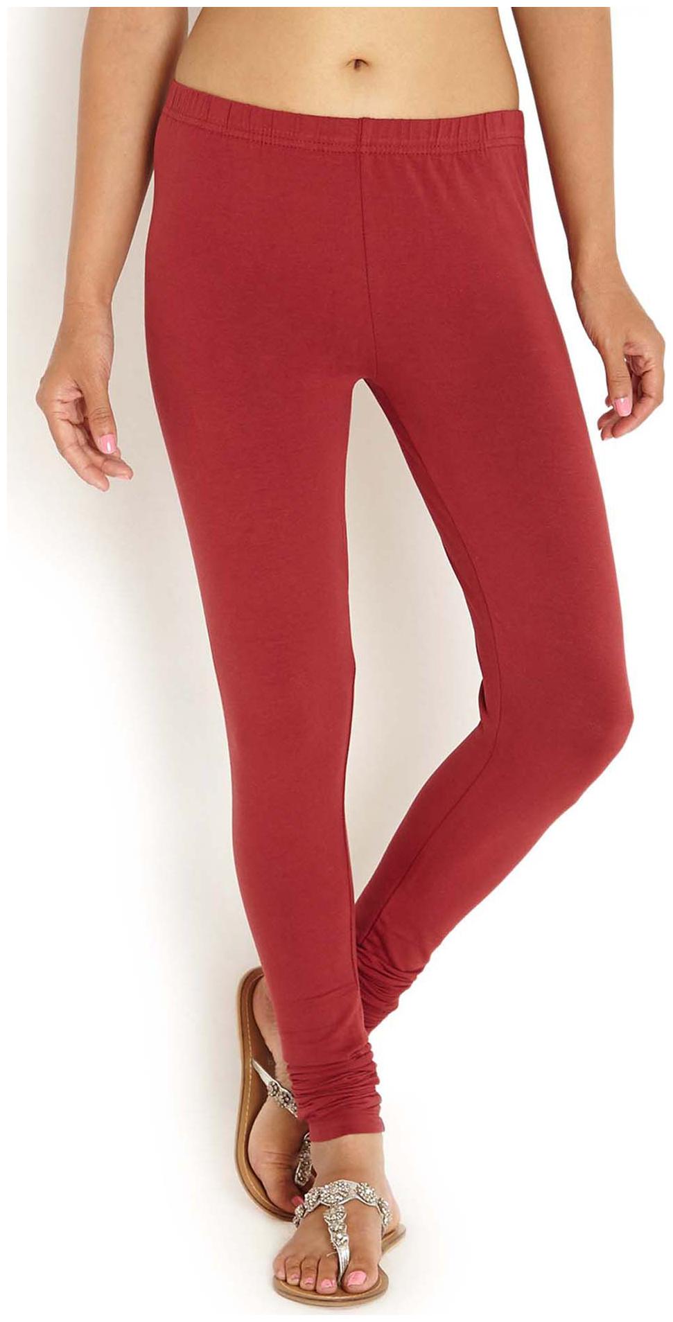 

Soch Cotton Churidar - Red
