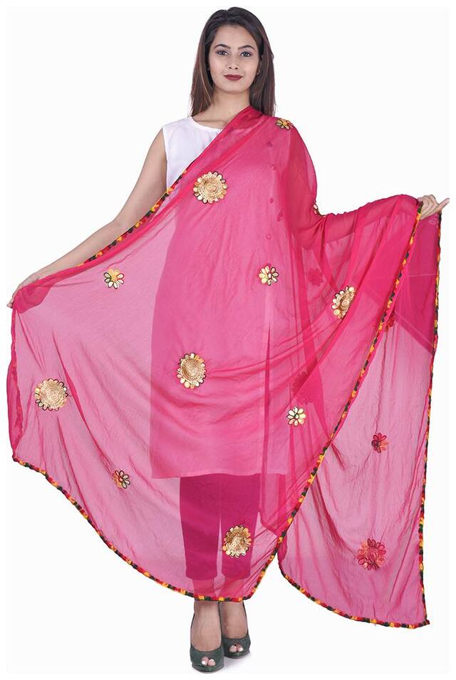 Soft Chiffon Gotta Patti Dupatta