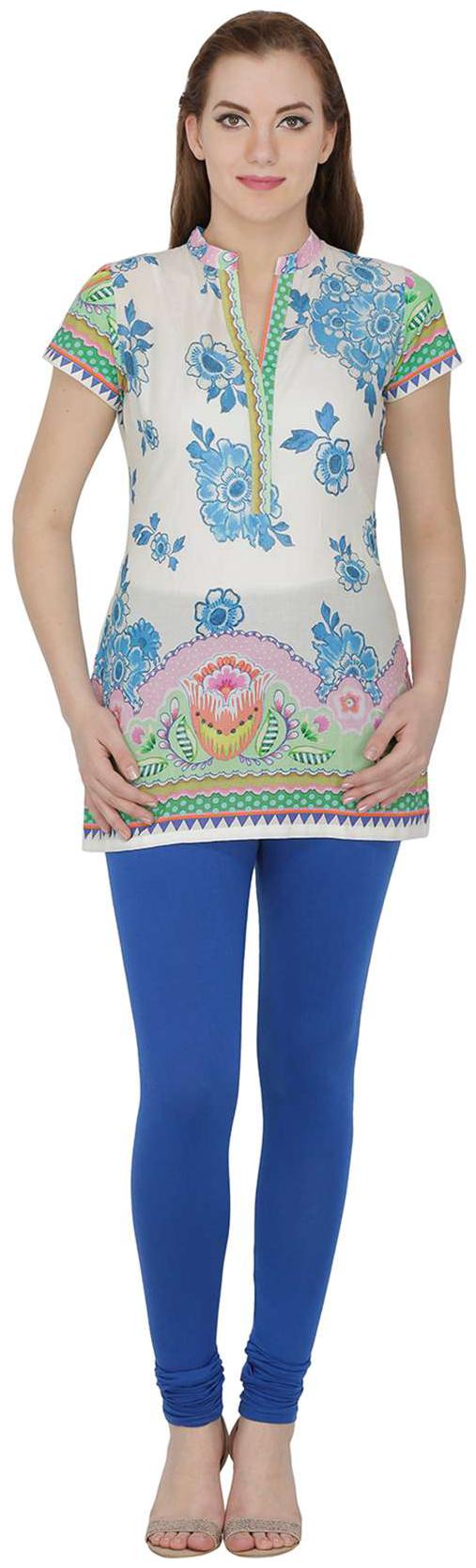 

Sohniye White Cotton Kurti