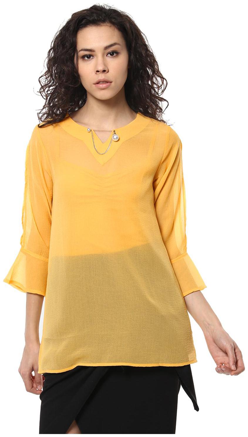 

Soie Cut Out Sleeves Top