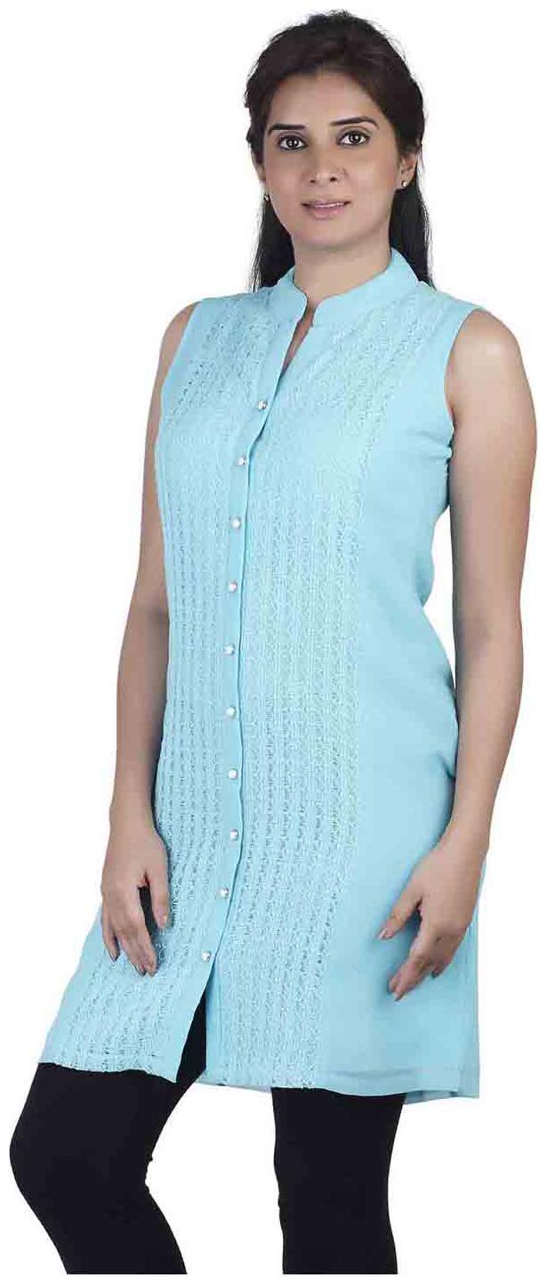 

SOIE Embroidered Women s Tunic