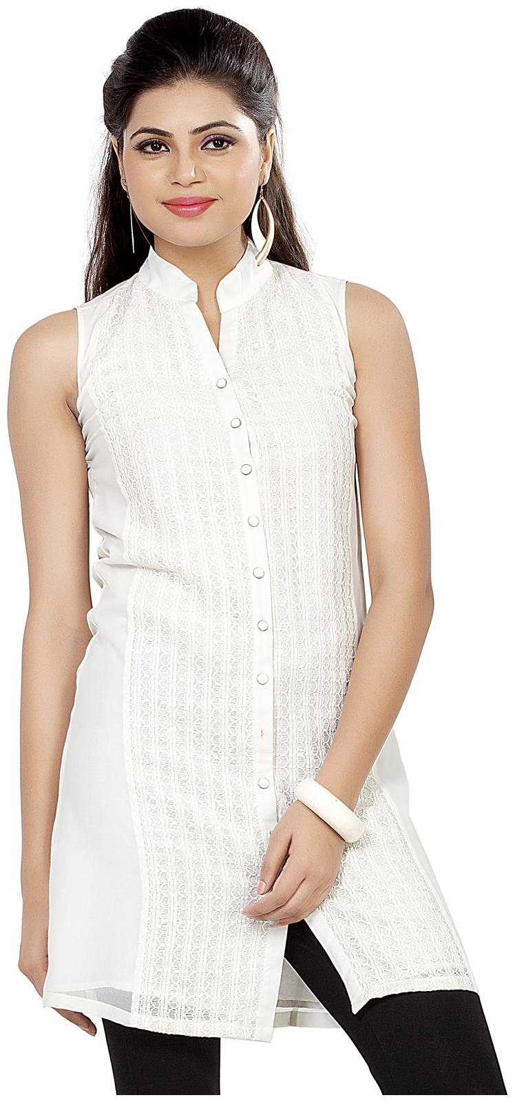 

SOIE Embroidered Women s Tunic
