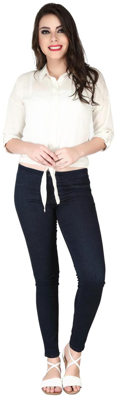 

SOIE full sleeve shirt with tie-up hem