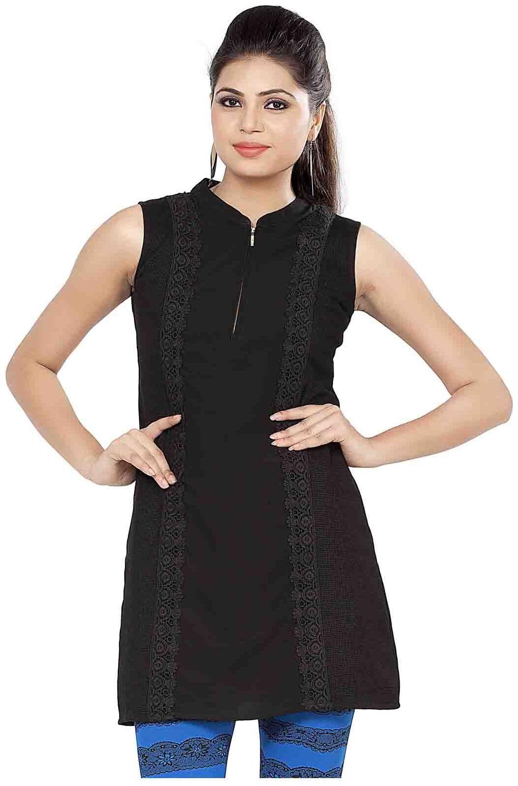 

SOIE mbroidered Women s Tunic