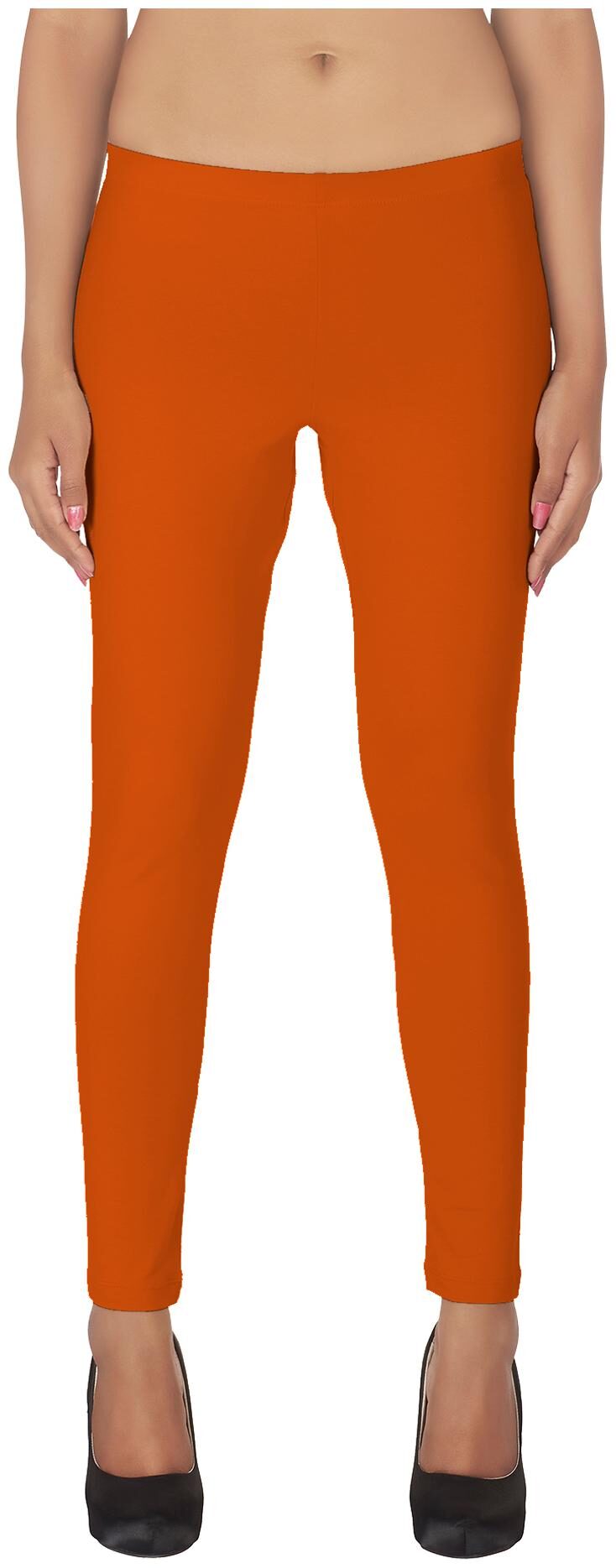 

Soie Cotton Patiala - Orange