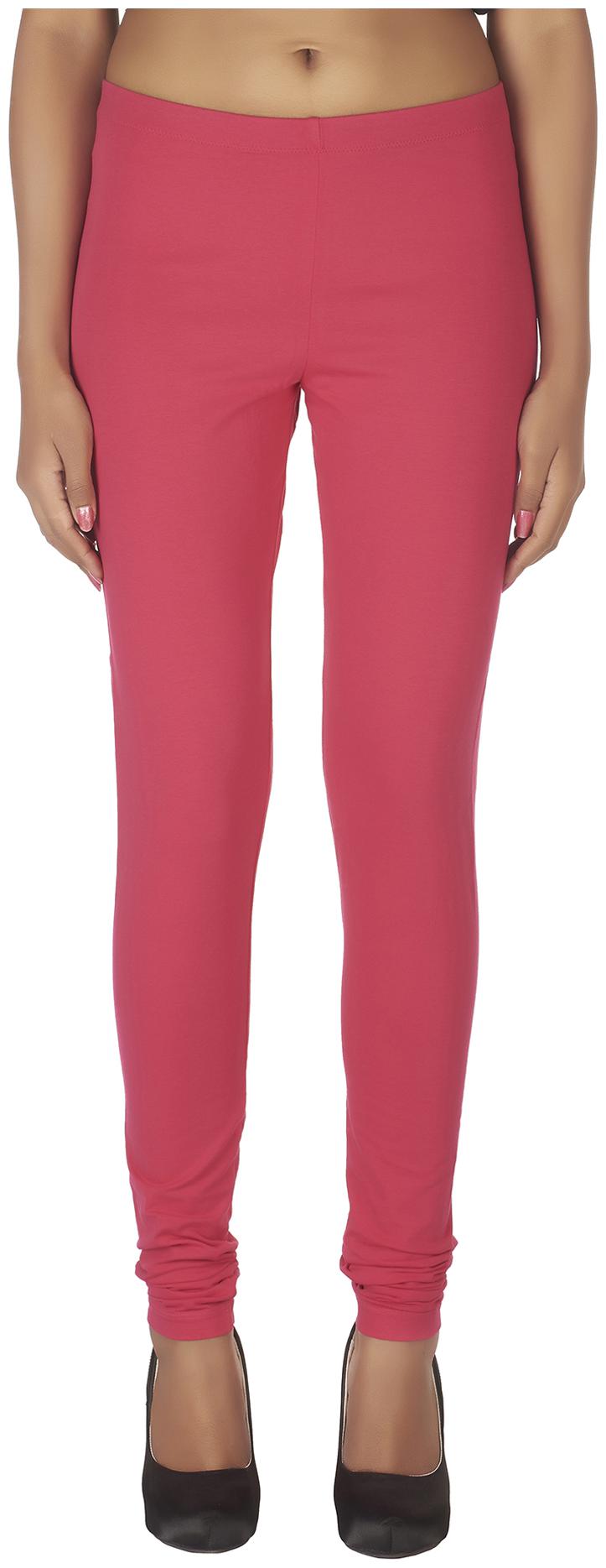 

Soie Cotton Churidar - Pink