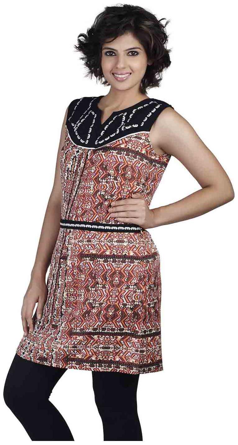 

SOIE Printed Women s Tunic