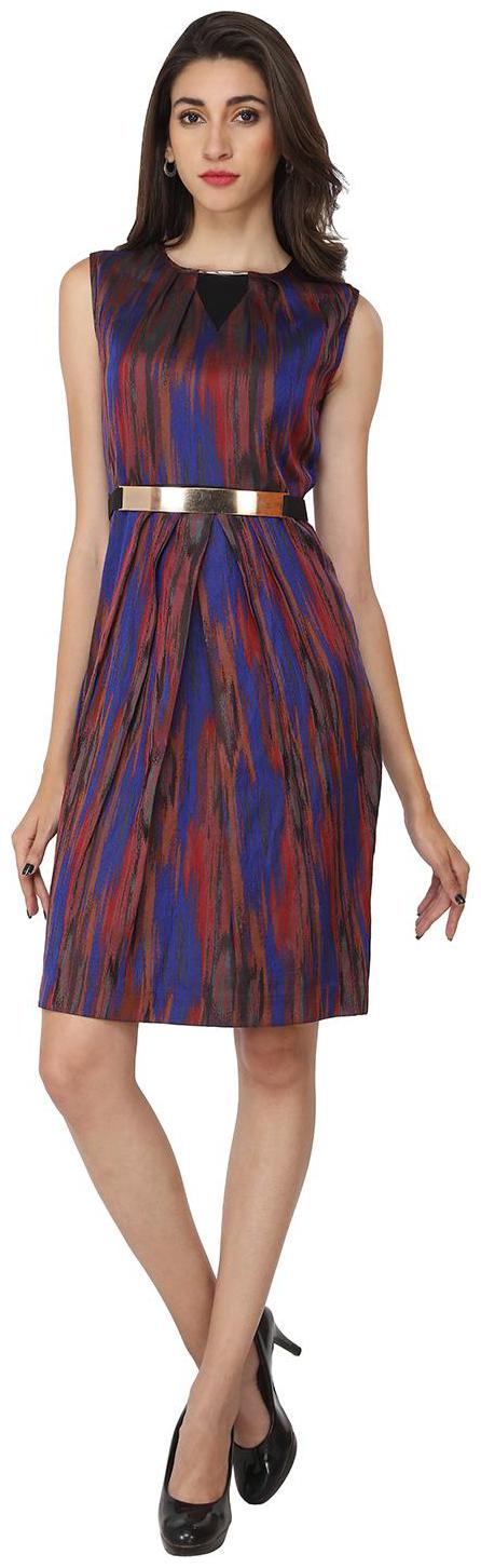 

SOIE Regular Fit Straight Evening Dress