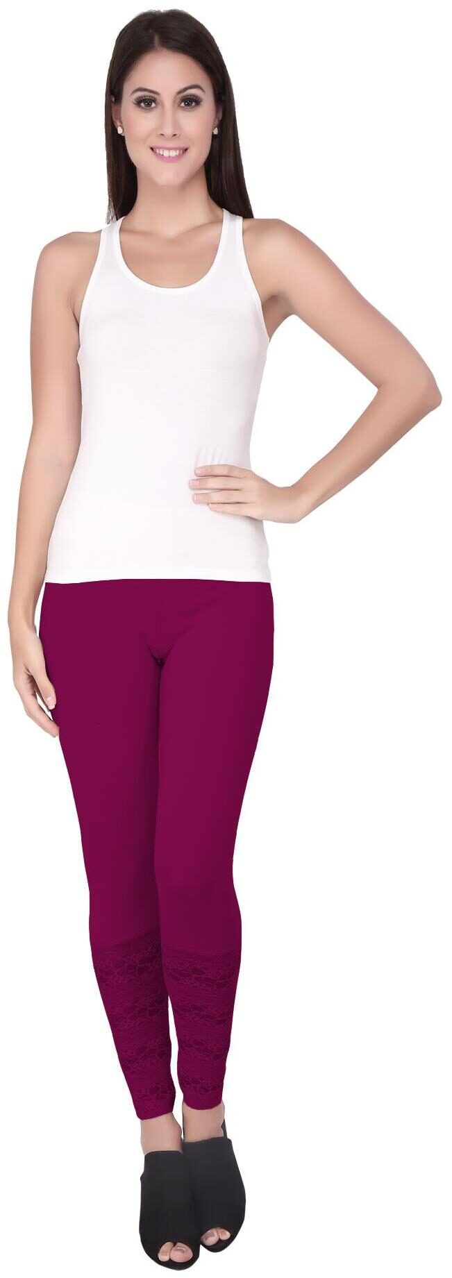 

Huetrap Women s Skinny Fit Solid tights