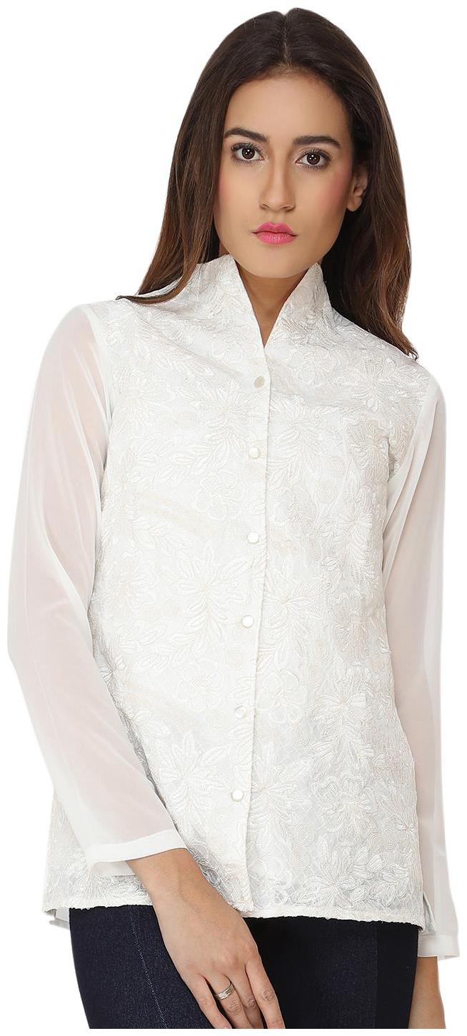 

SOIE SOLID CASUAL TOP