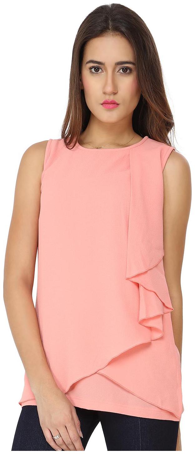 

SOIE SOLID CASCADE TOP