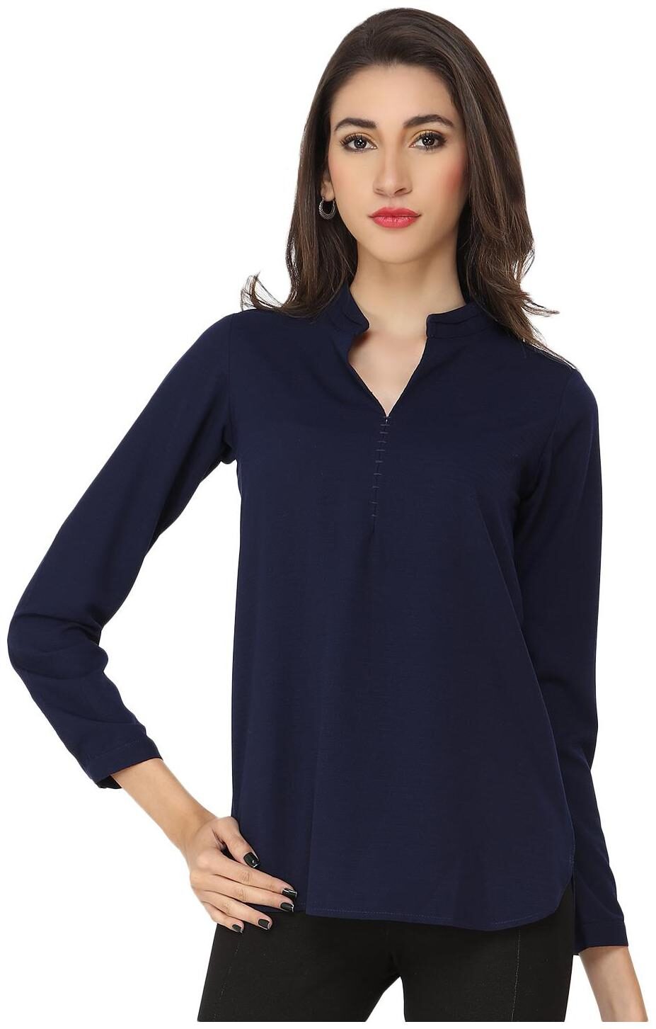 

SOIE SOLID SIMMPLE SLASSY TOP