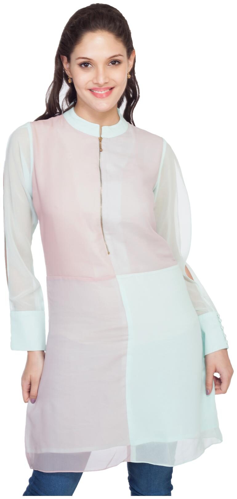 

SOIE Solid Women s Tunic