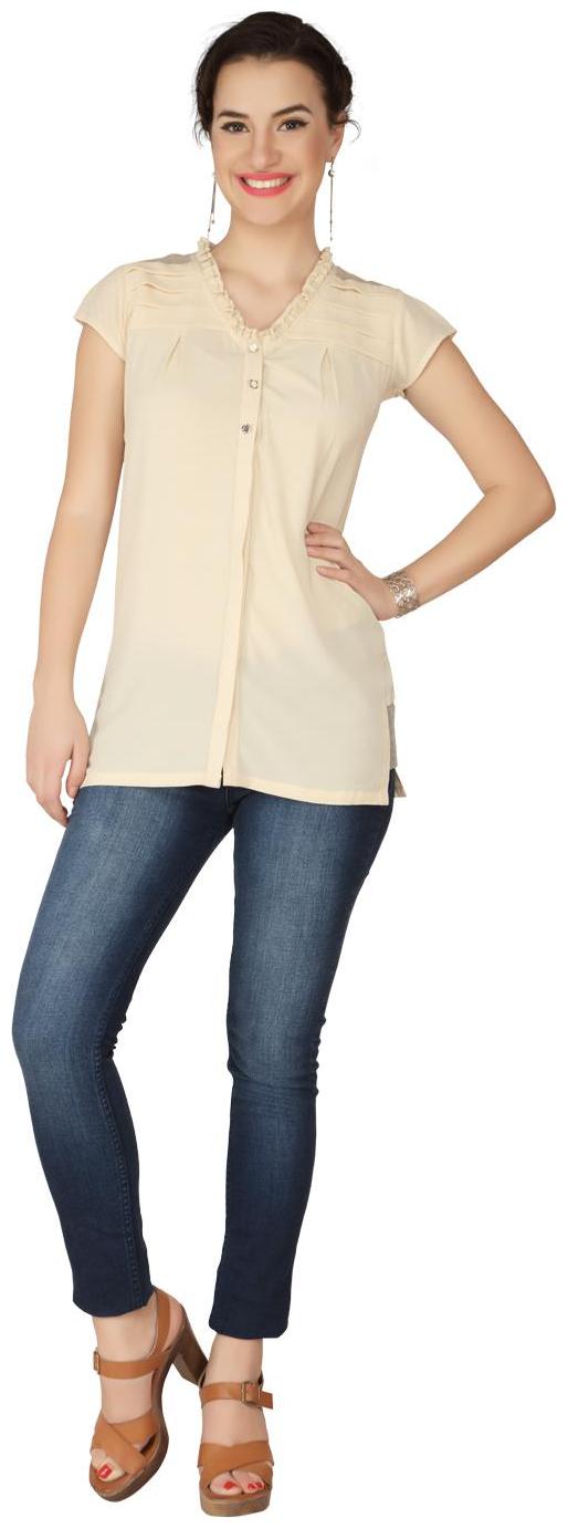 

SOIE Solid Women s Top