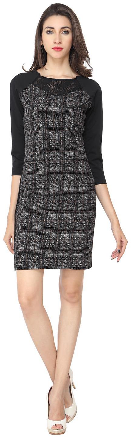 

SOIE STRAIGHT REGULAR FIT EVENING DRESS