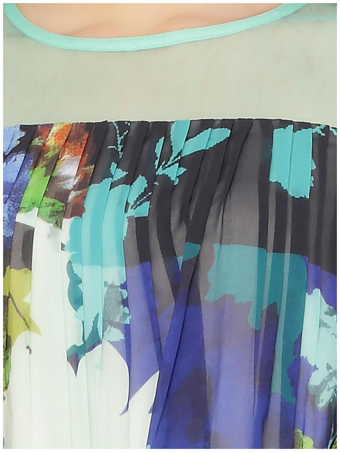 

SOIE TENT DRESS WITH FLORAL PRINT