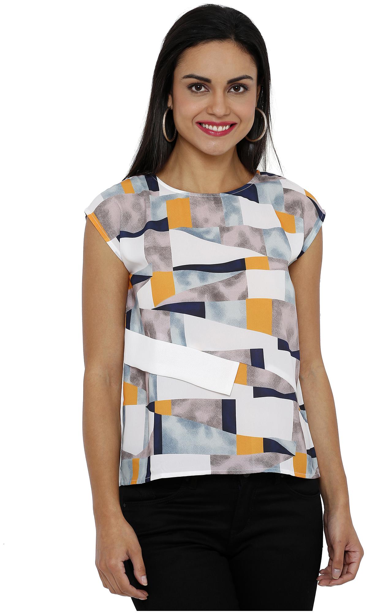 

Soie Women Checked Regular top - Multi