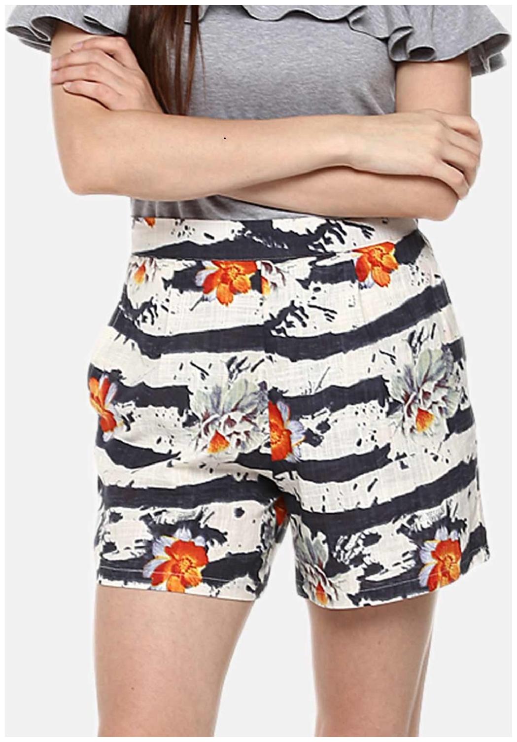 

Soie Women s Multicoloured Shorts