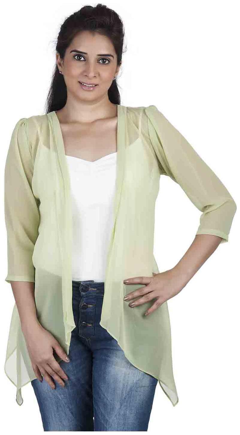 

Soie Women Shrug - Green