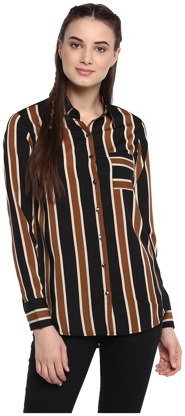 

Soie Women Multi Printed Regular Fit Shirt
