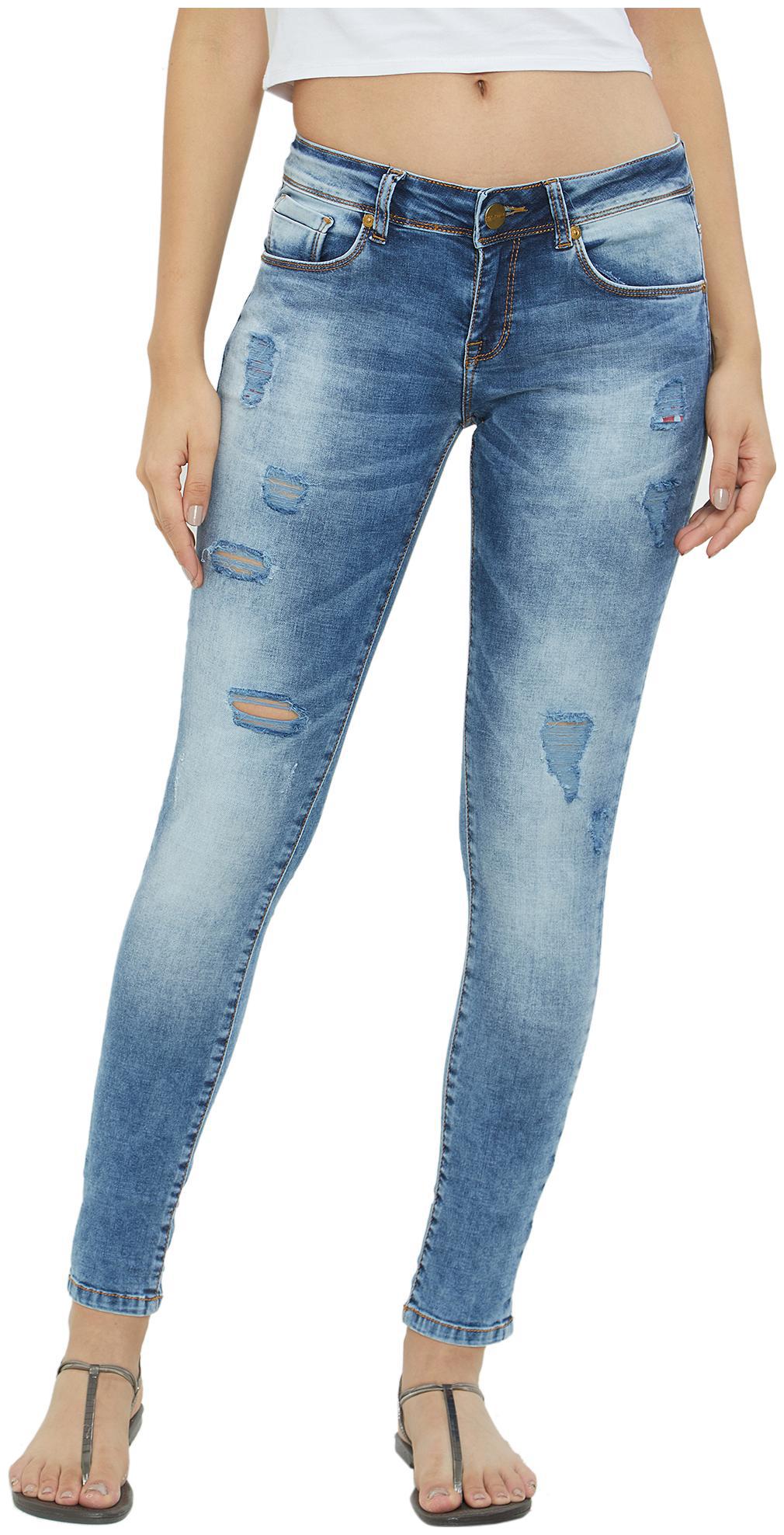 

Soie Women Blue Slim fit Jeans