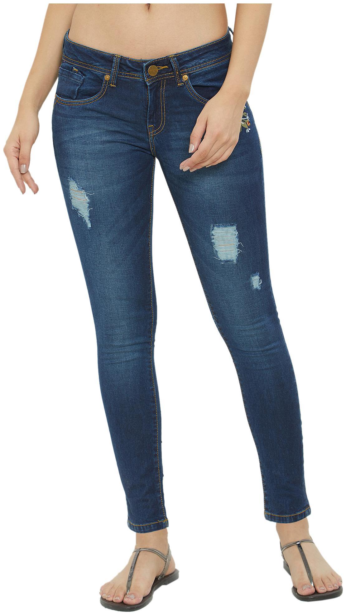 

Soie Women Blue Slim fit Jeans