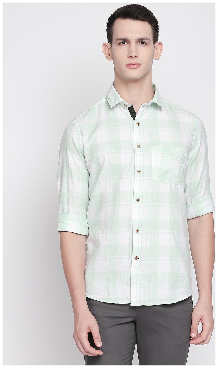 

SOLEMIO Men Regular fit Formal Shirt - White