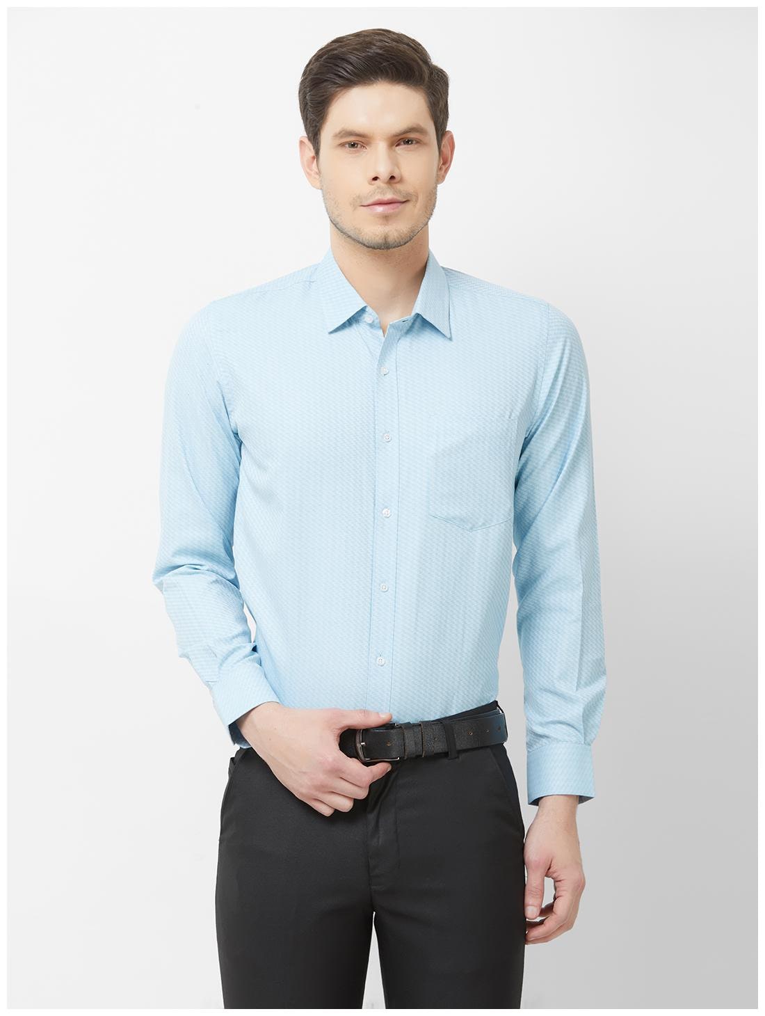 

Solemio Men Regular fit Formal Shirt - Blue