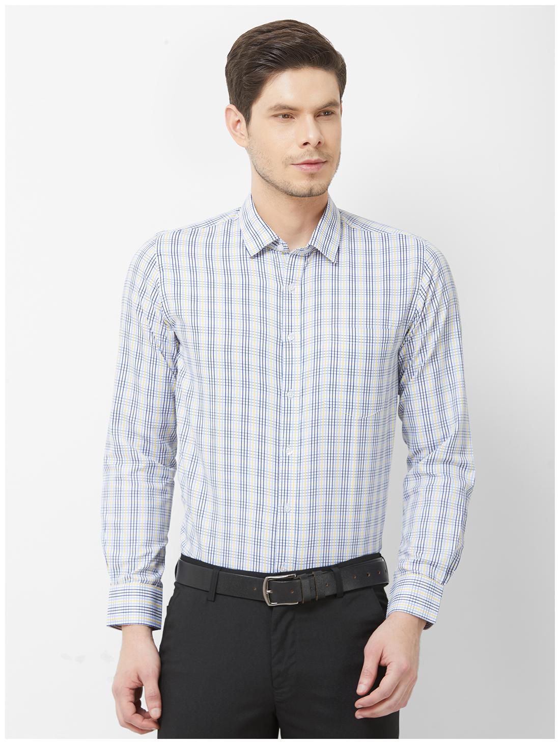 

Solemio Men Regular fit Formal Shirt - White