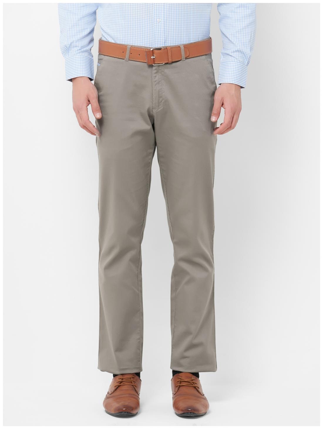 

Solemio Men Brown Solid Regular fit Chinos