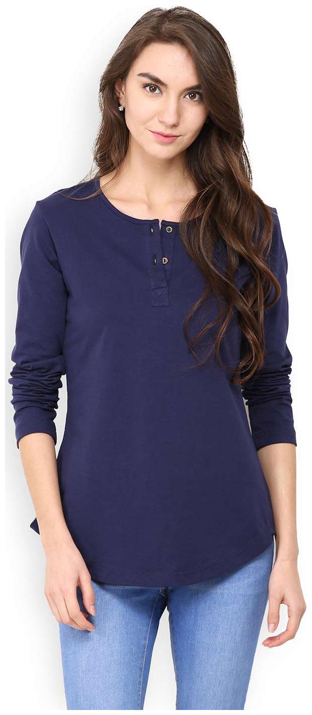

Trend Arrest Women Printed Regular top - Blue