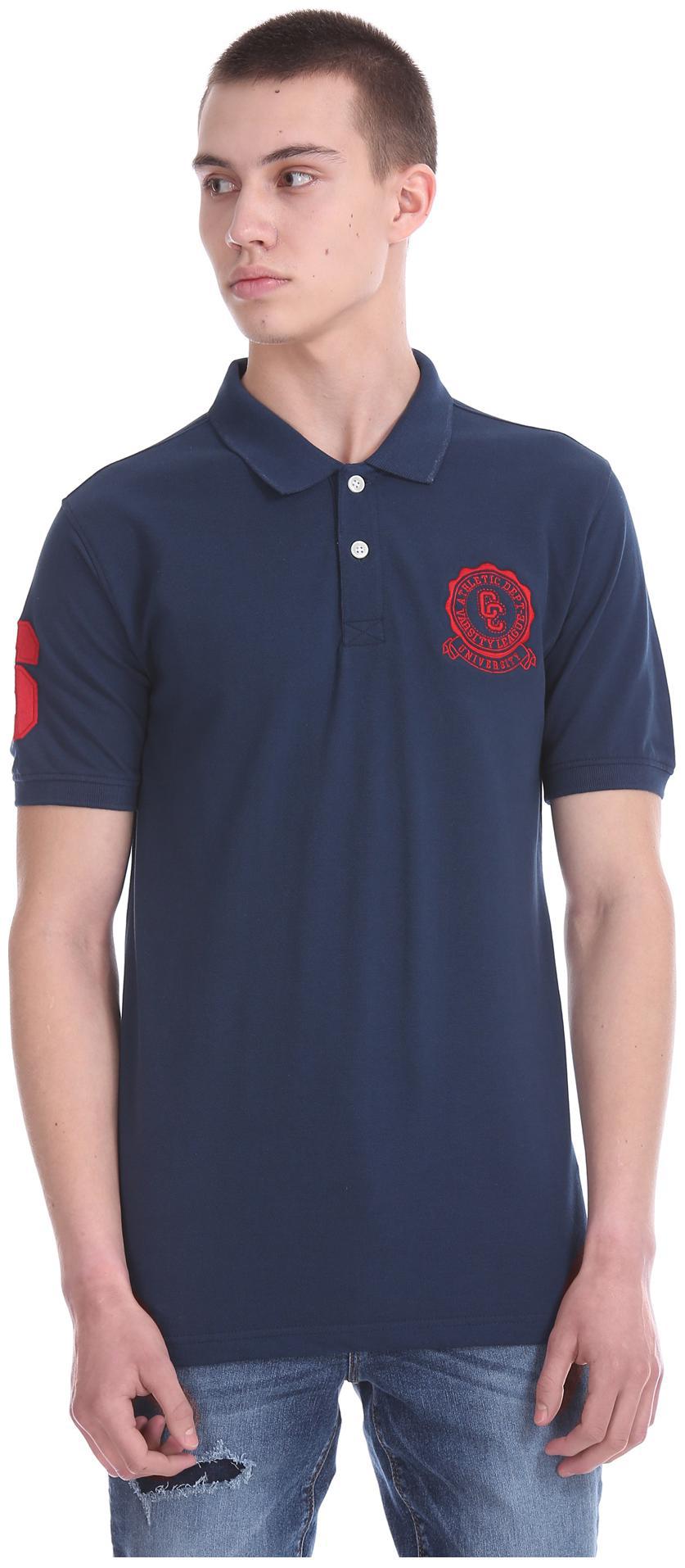 

Colt Men Blue Regular fit Cotton Polo collar T-Shirt - Pack Of 1