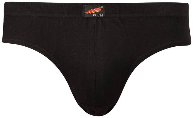 Solo Solid Briefs - Black
