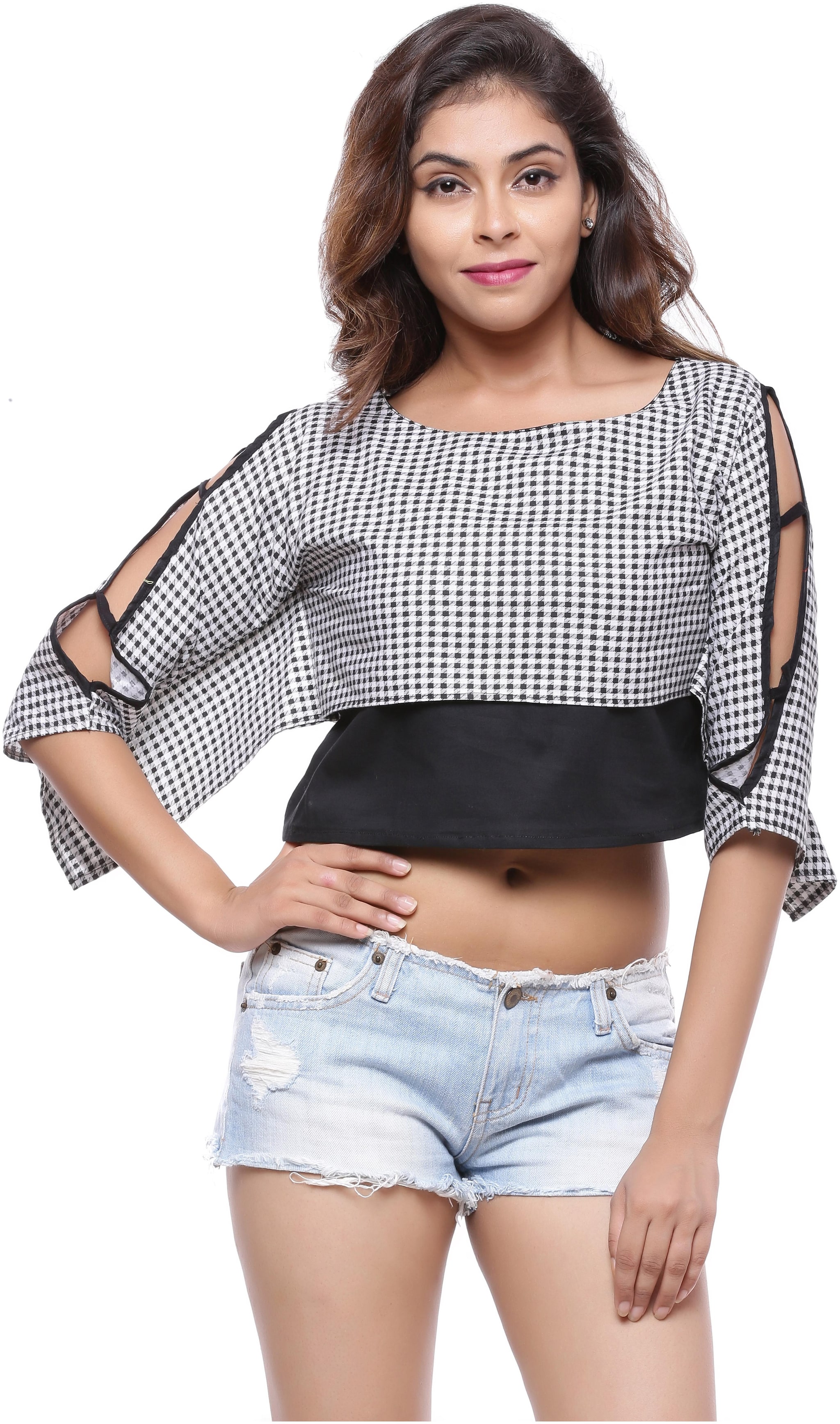 

SOOMA Women Printed Cape top - Multi