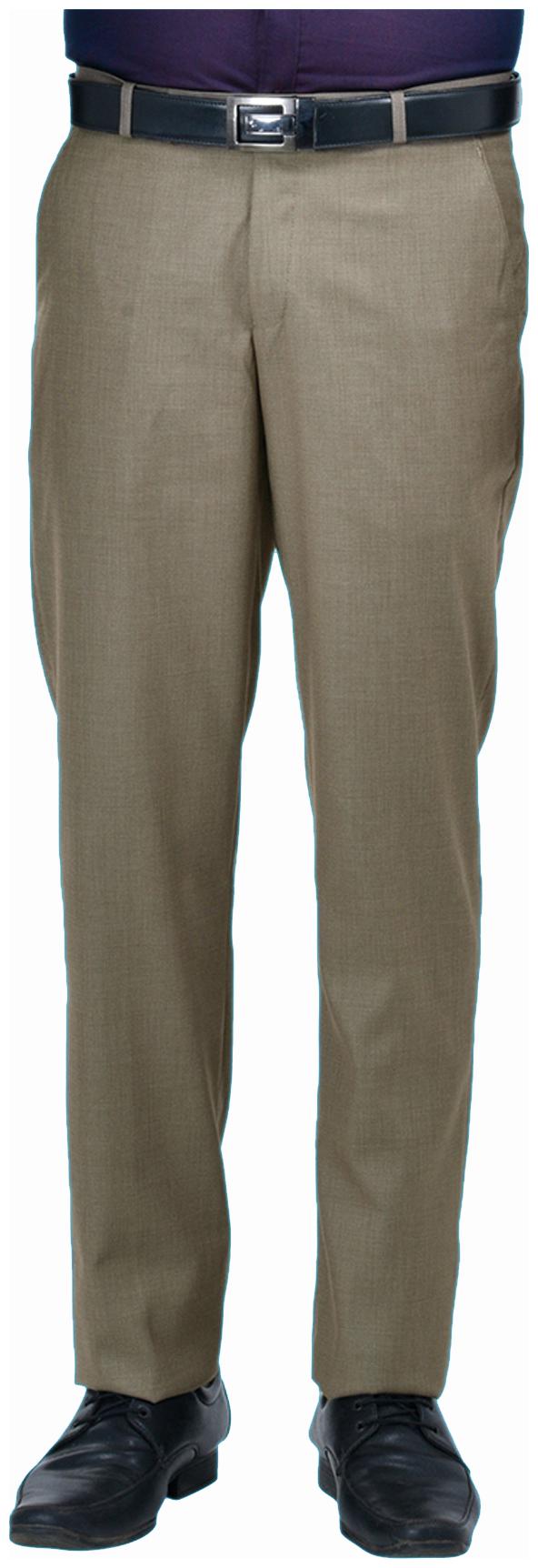 

South India Shopping Mall Men Solid Slim Fit Formal Trouser - Grey