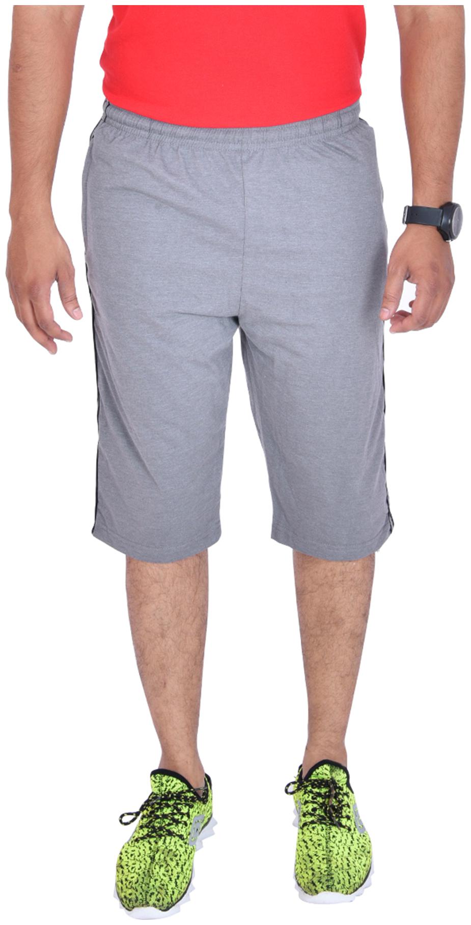 

South India Shopping Mall Men Grey Slim Fit Regular Shorts