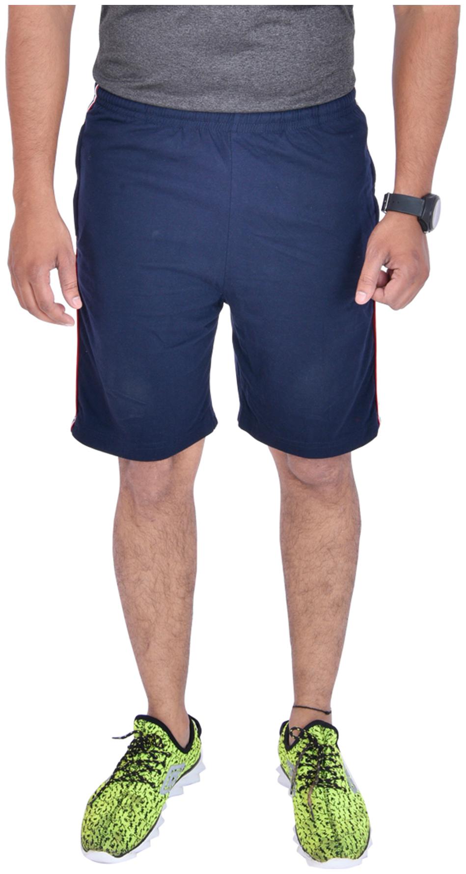 

South India Shopping Mall Men Blue Slim Fit Regular Shorts