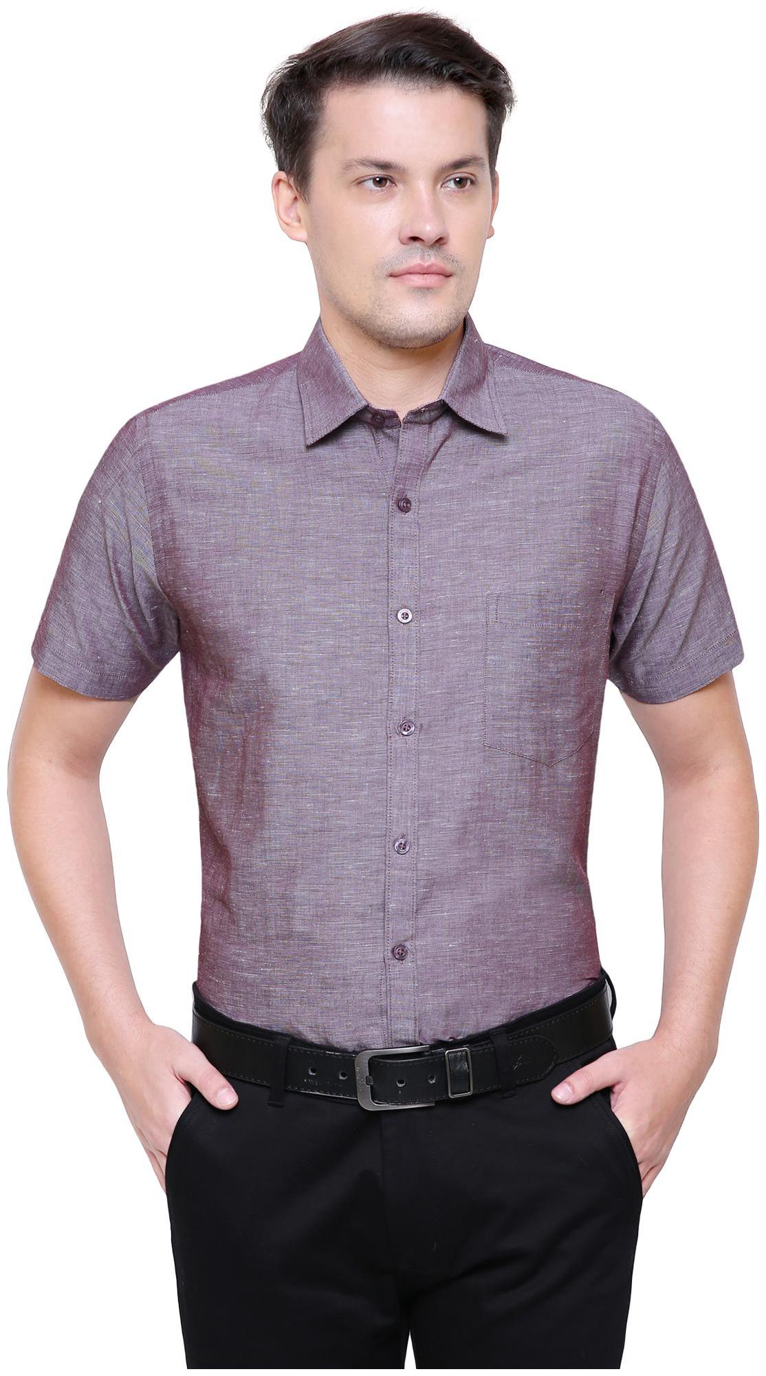 

Southbay Men Slim fit Formal Shirt - Brown