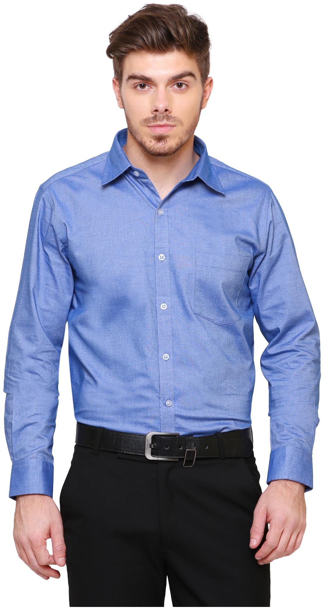 

Southbay Men Slim fit Formal Shirt - Blue