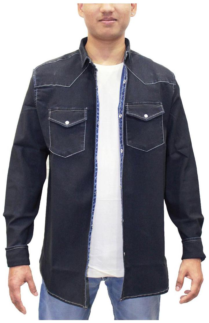 

South Bay Men Blue Solid Slim Fit Casual Shirt
