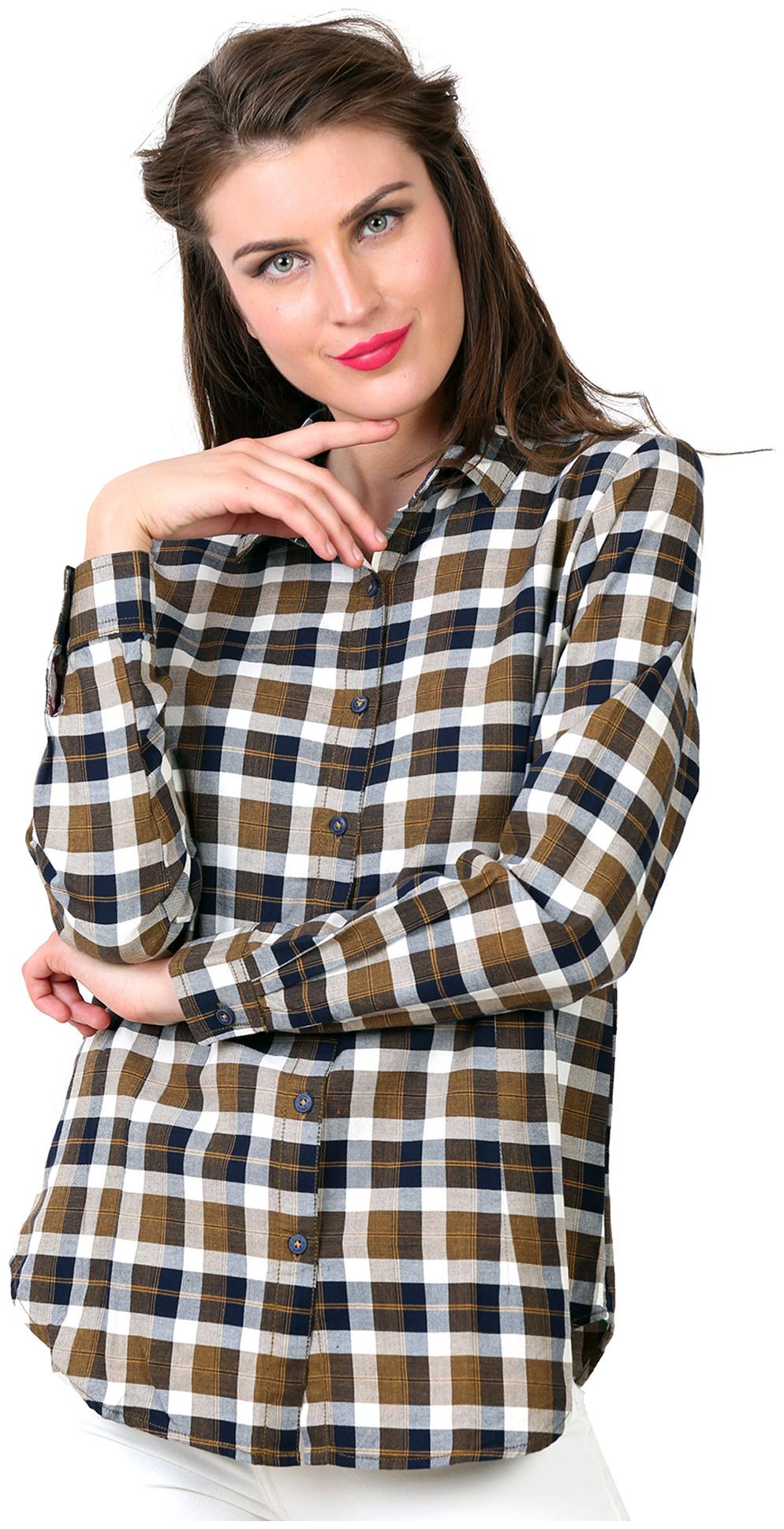 

Speak Women Multi Checked Regular Fit Shirt