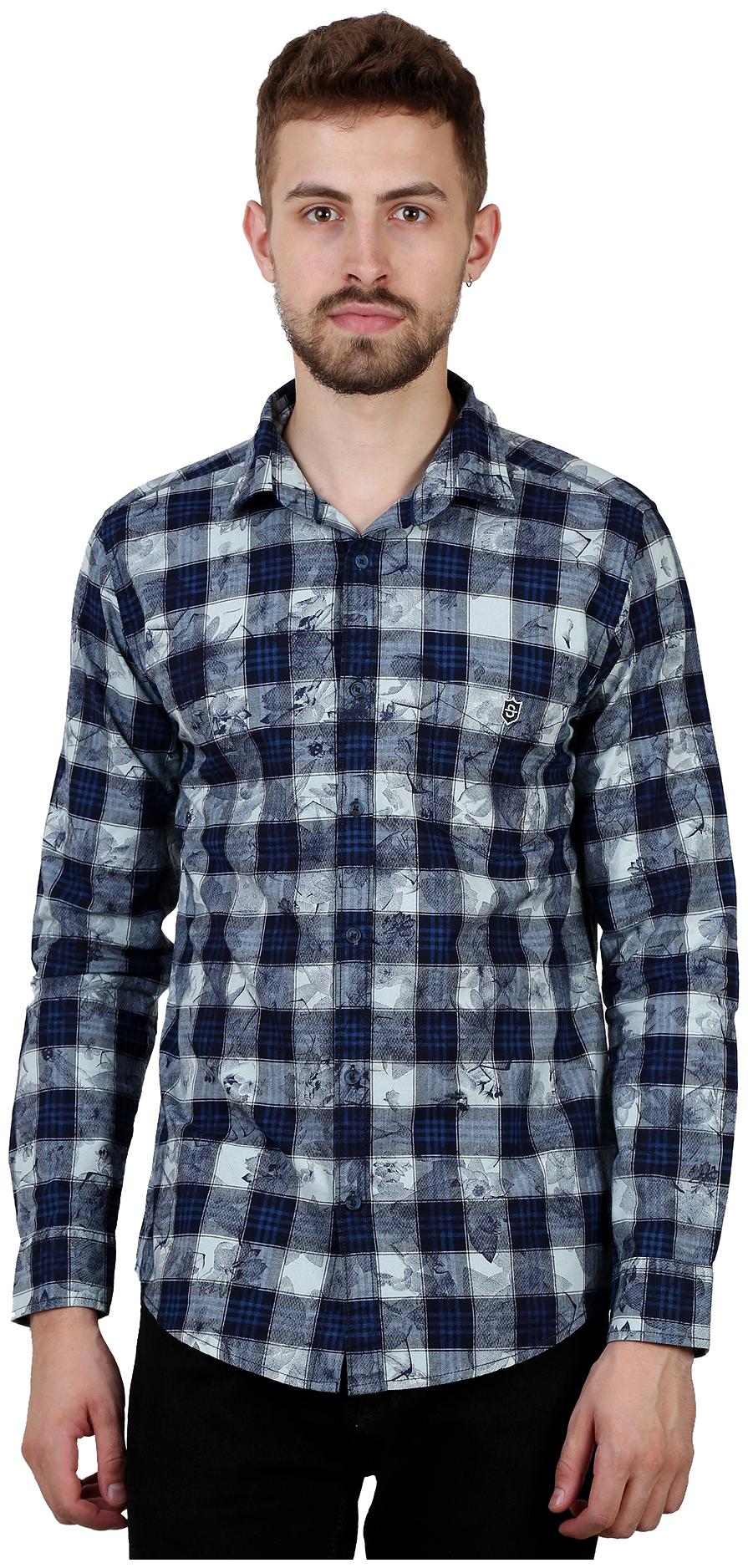 

Speak Men Multi Checked Slim Fit Casual Shirt