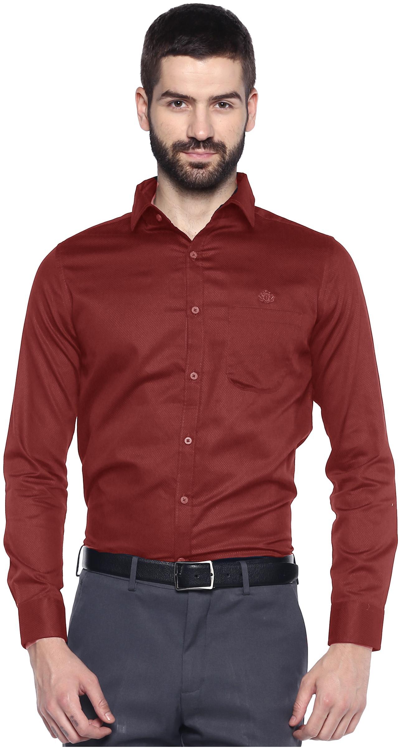 

Speak Men Slim fit Formal Shirt - Red