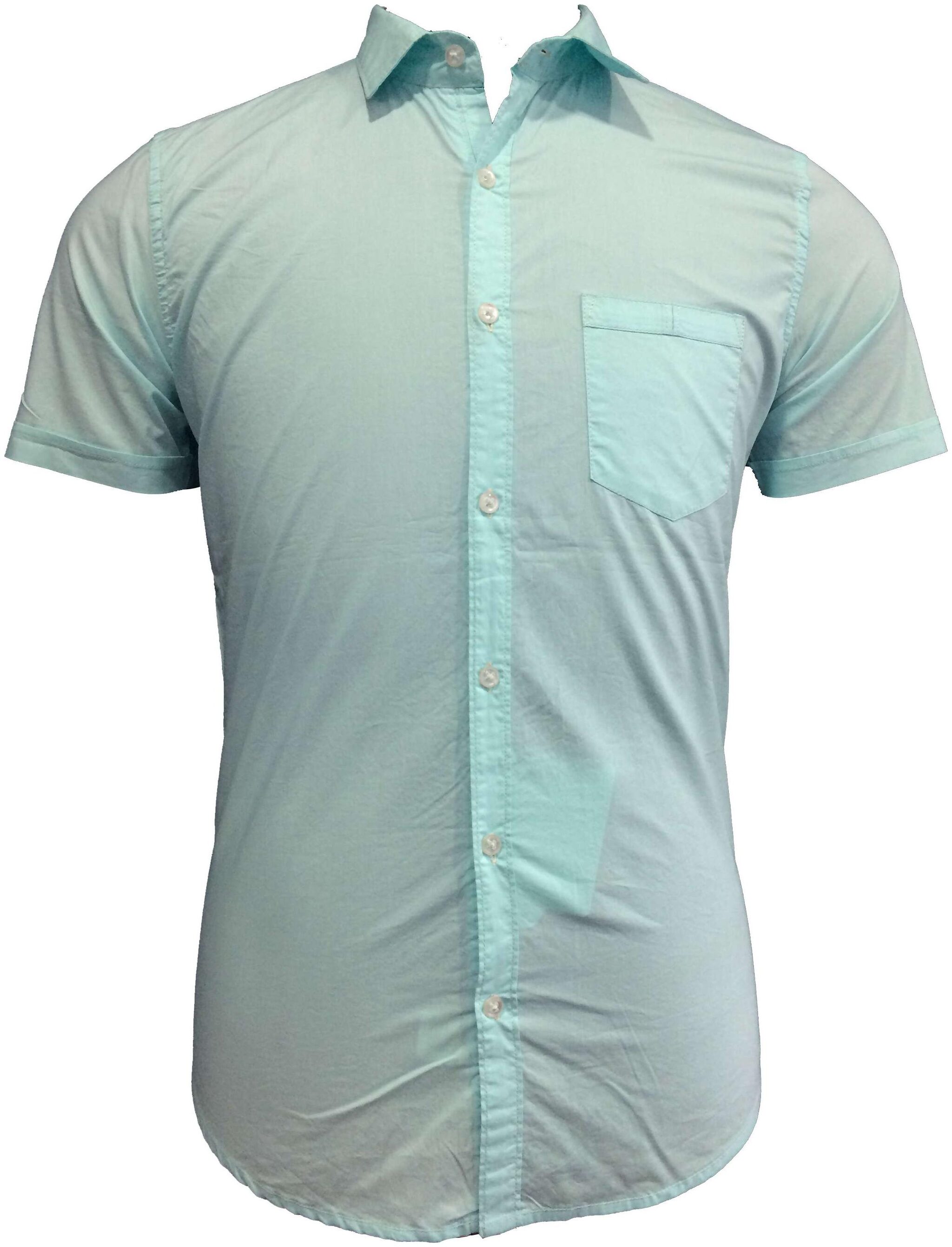 

Speak Men Blue Solid Slim Fit Casual Shirt